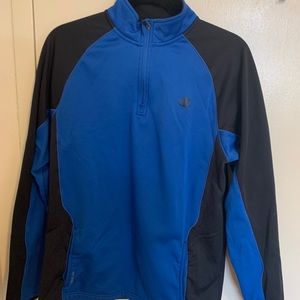 Blue & black Champion sweater